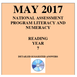 Year 7 May 2017 Reading - Answers
